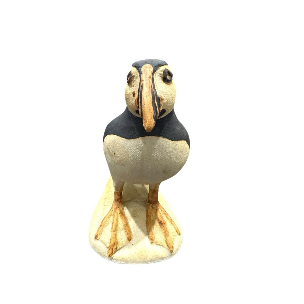 Vintage Ceramic Puffin by Oisin Kelly (Irish 1915-1981) Made in Ireland Rare 6"